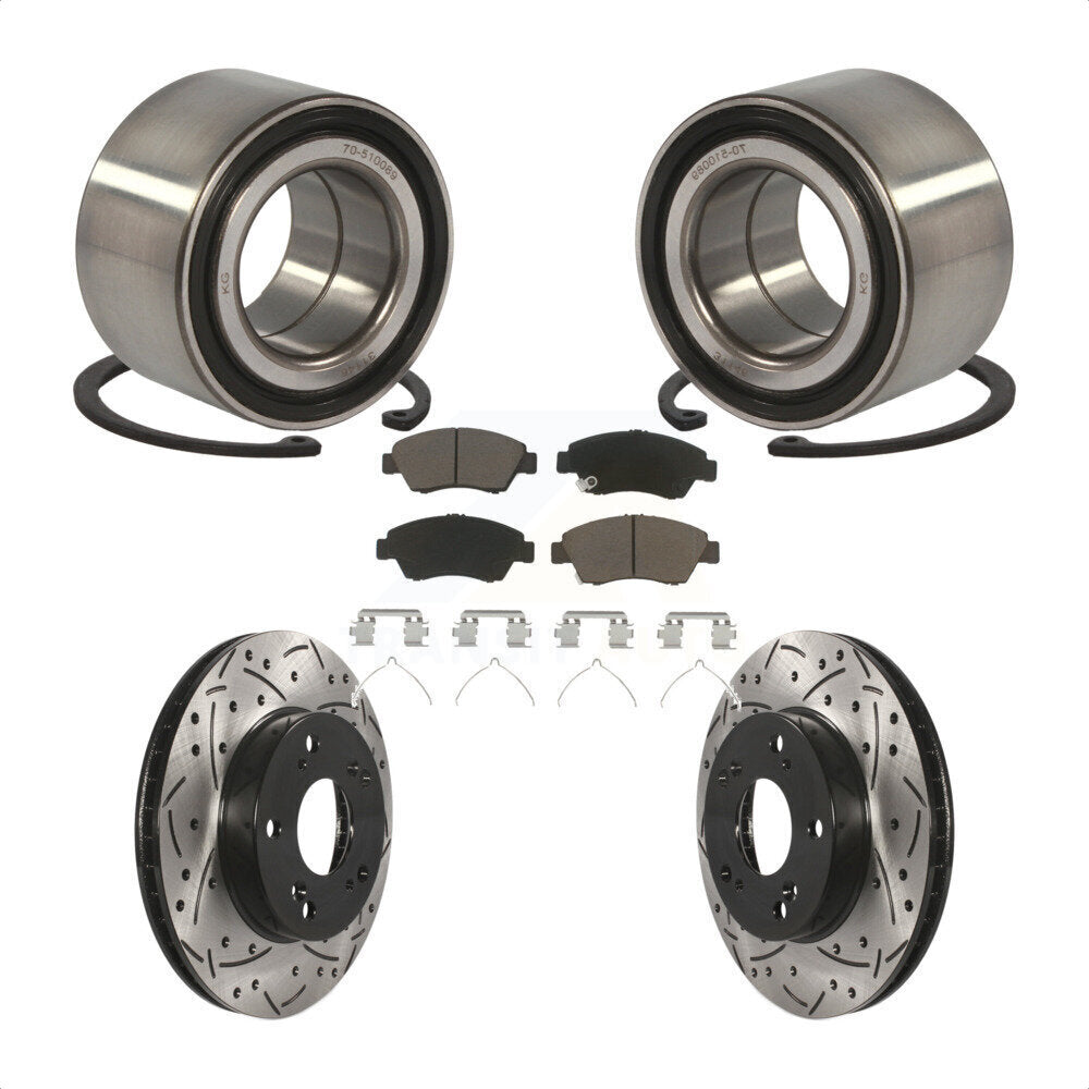 Transit Auto KBB-117685 Wheel Bearing for 2012-2015 Acura ILX, Honda Civic - Front product image