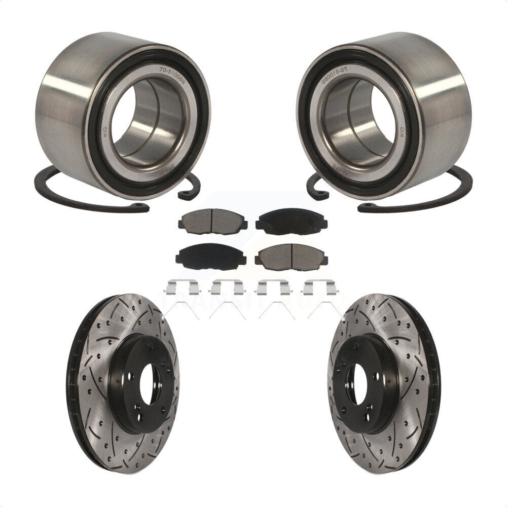 Transit Auto KBB-117686 Wheel Bearing for 2014-2015 Honda Civic - Front product image