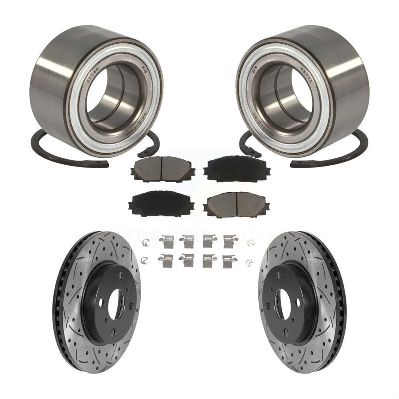 Transit Auto KBB-117688 Wheel Bearing for 2006-2019 Toyota Yaris, Scion iQ, Toyota Prius C - Front product image