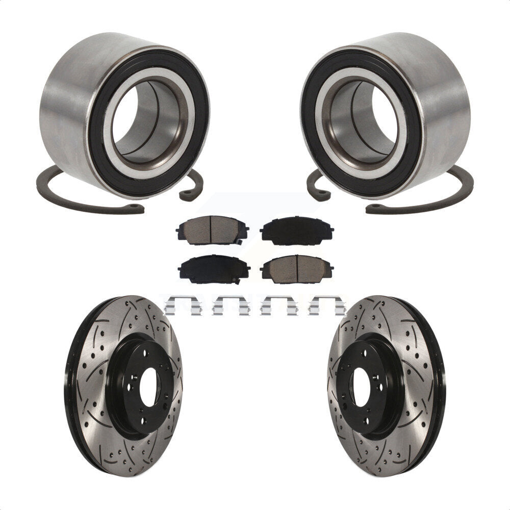 Transit Auto KBB-117691 Wheel Bearing for 2006-2011 Acura CSX, Honda Civic - Front product image