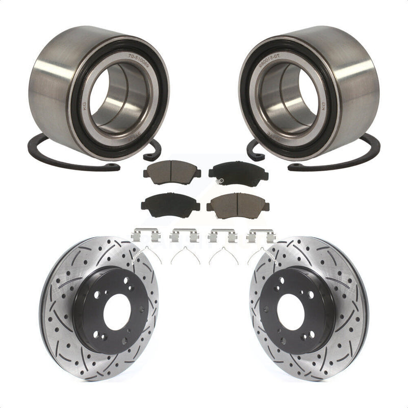 Transit Auto KBB-117692 Wheel Bearing for 2006-2011 Honda Civic - Front product image