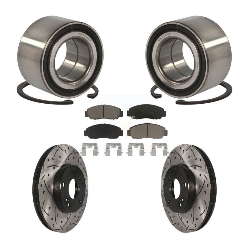 Transit Auto KBB-117693 Wheel Bearing for 2006-2010 Honda Civic - Front product image