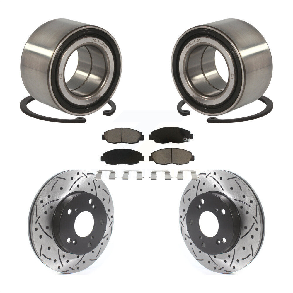 Transit Auto KBB-117694 Wheel Bearing for 2006-2011 Honda Civic - Front product image