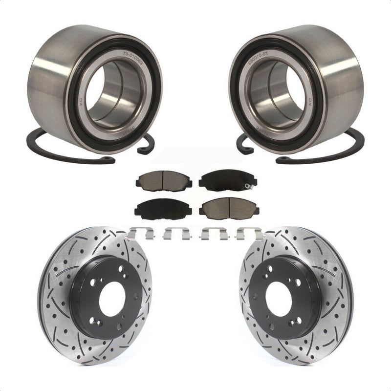 Transit Auto KBB-117694 Wheel Bearing for 2006-2011 Honda Civic - Front product image
