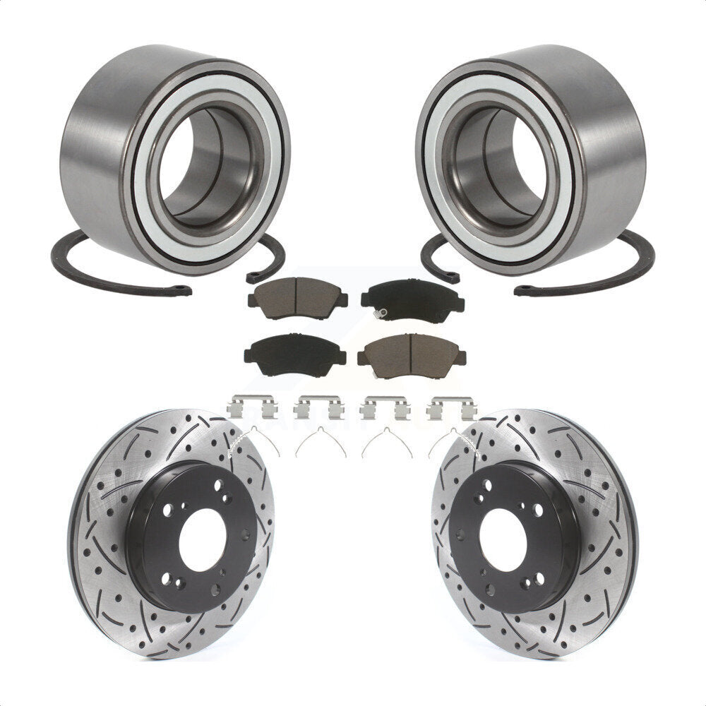 Transit Auto KBB-117696 Wheel Bearing for 2002-2006 Honda Civic, Acura RSX - Front product image