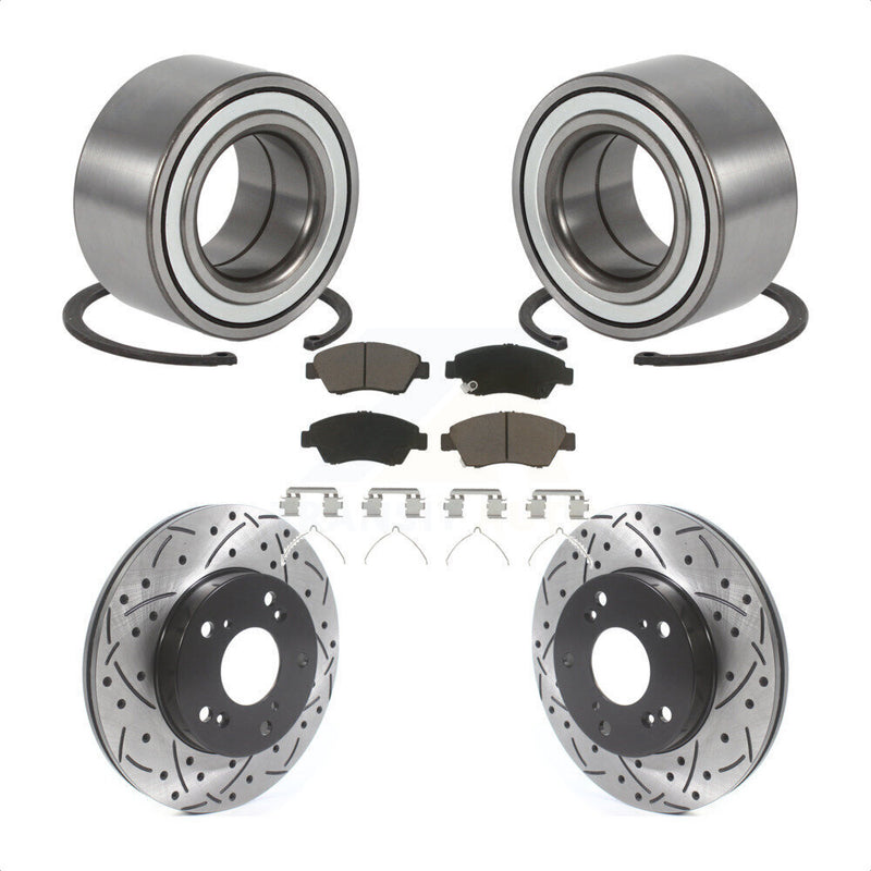 Transit Auto KBB-117696 Wheel Bearing for 2002-2006 Honda Civic, Acura RSX - Front product image