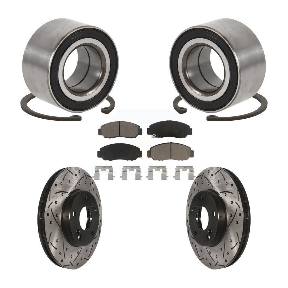Transit Auto KBB-117697 Wheel Bearing for 2003-2011 Acura CSX, Honda Accord - Front product image