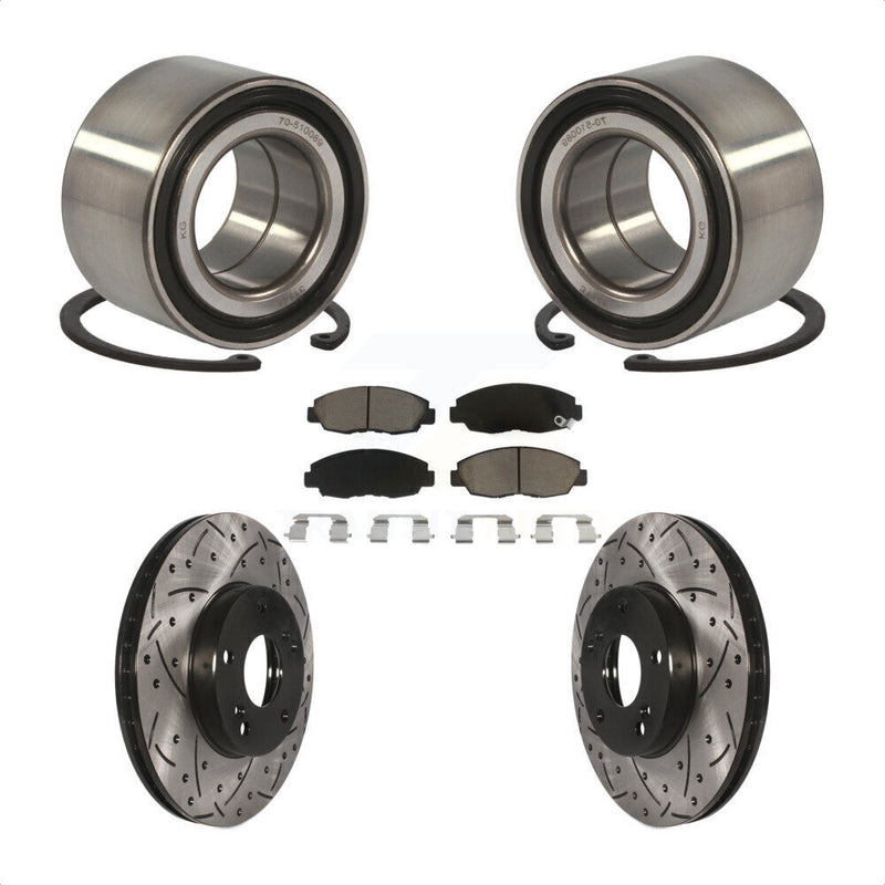 Transit Auto KBB-117698 Wheel Bearing for 2011 Honda Civic - Front product image