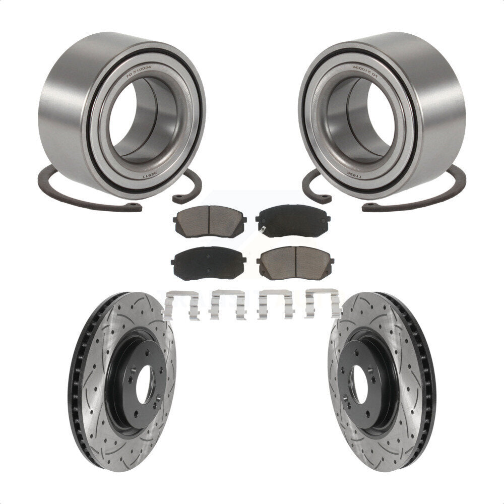 Transit Auto KBB-117705 Wheel Bearing for 2014-2017 Hyundai Tucson, Kia Cadenza - Front product image