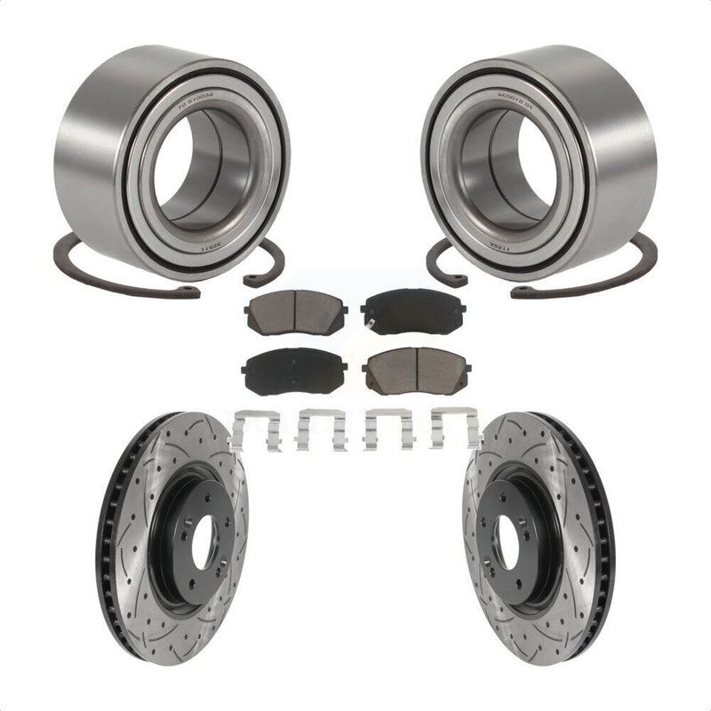 Transit Auto KBB-117705 Wheel Bearing for 2014-2017 Hyundai Tucson, Kia Cadenza - Front product image