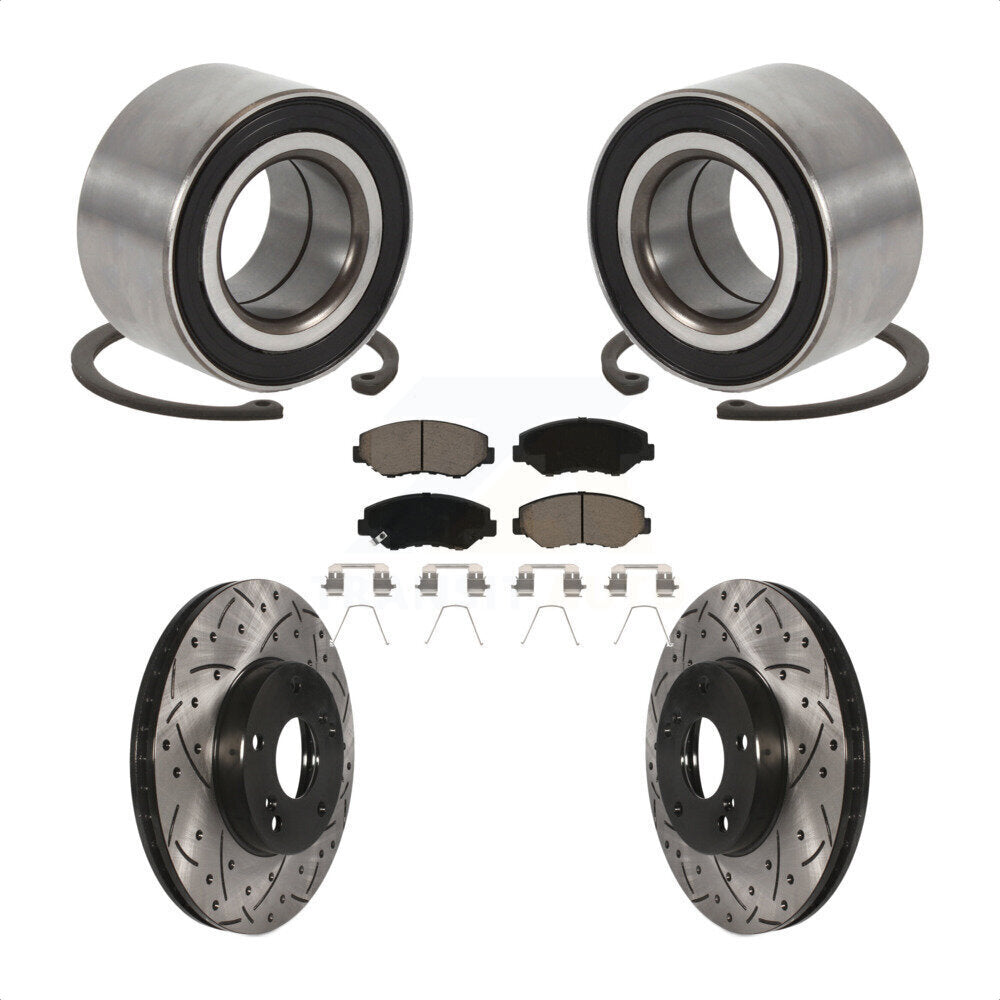 Transit Auto KBB-117710 Wheel Bearing for 2003-2015 Acura ILX, Honda Fit, Honda Element & more - Front product image