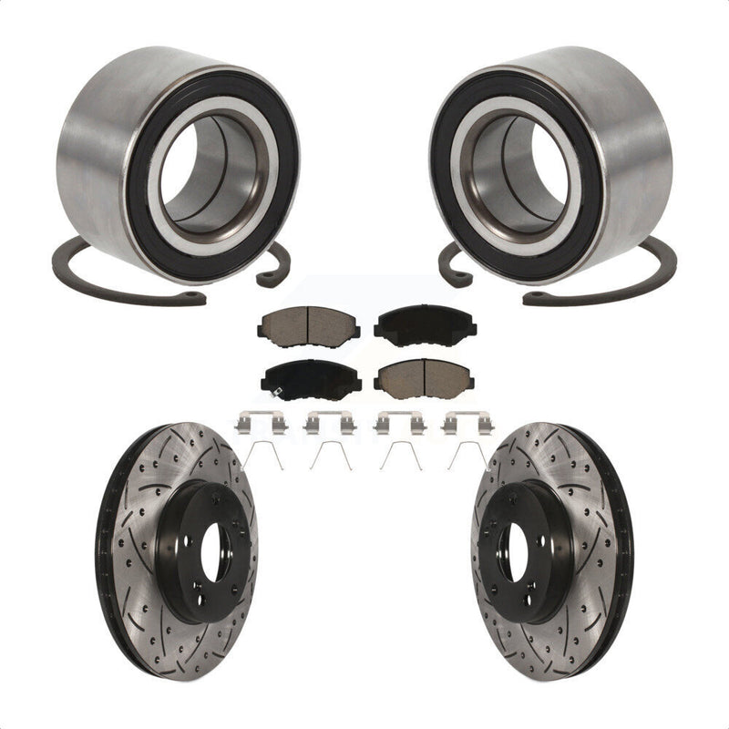 Transit Auto KBB-117710 Wheel Bearing for 2003-2015 Acura ILX, Honda Fit, Honda Element & more - Front product image