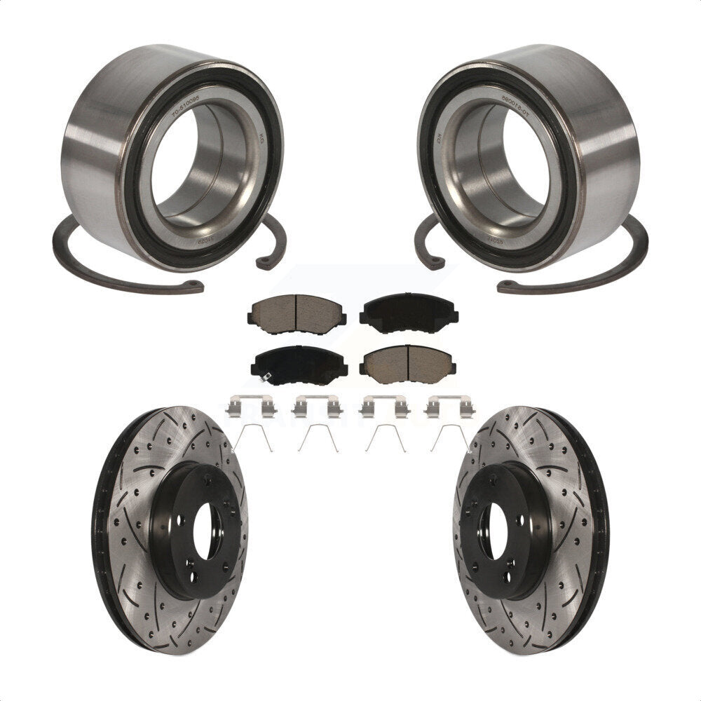 Transit Auto KBB-117721 Wheel Bearing for 2008-2012 Honda Accord - Front product image