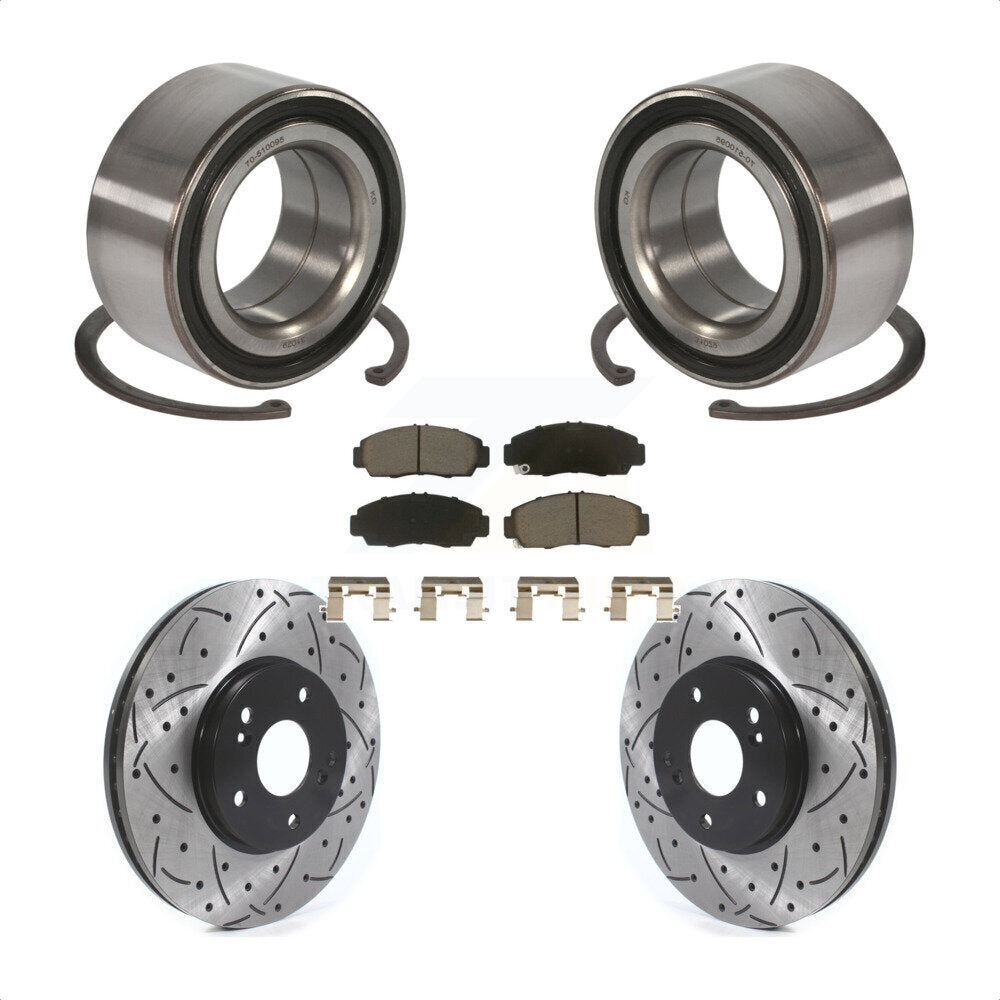 Transit Auto KBB-117722 Wheel Bearing for 2008-2010 Acura TSX, Honda Accord - Front product image