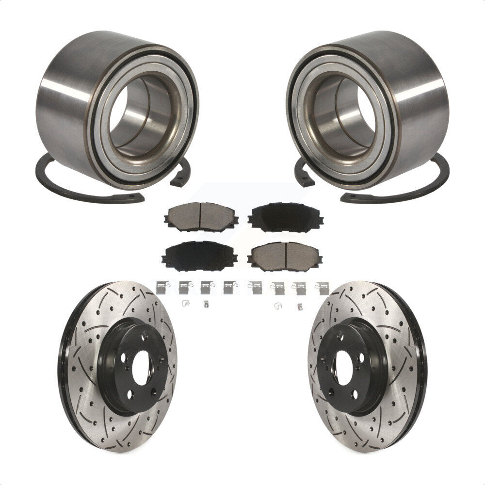 Transit Auto KBB-117731 Wheel Bearing for 2009-2019 Toyota Corolla, Toyota Matrix, Pontiac Vibe - Front product image