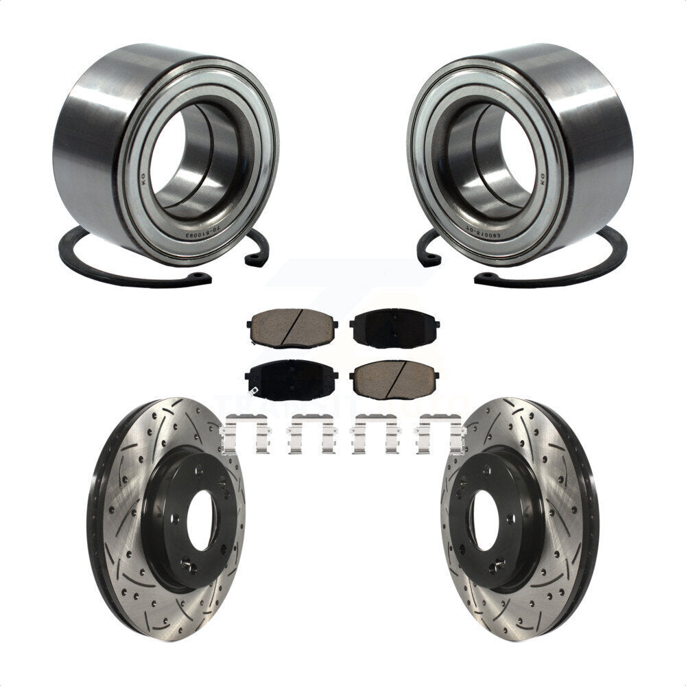 Transit Auto KBB-117734 Wheel Bearing for 2014-2019 Kia Forte, Kia Soul - Front product image