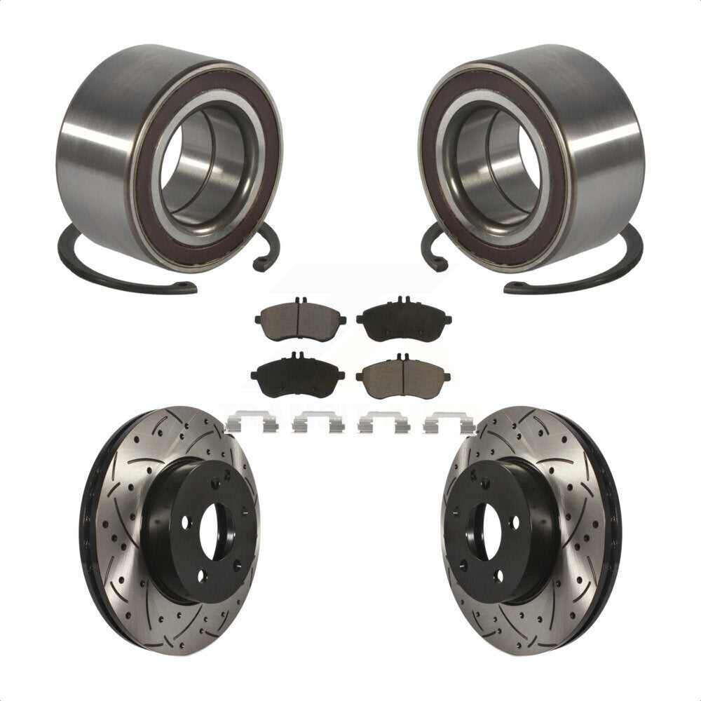 Transit Auto KBB-117737 Wheel Bearing for 2008-2012 Mercedes-Benz C300 - Front product image