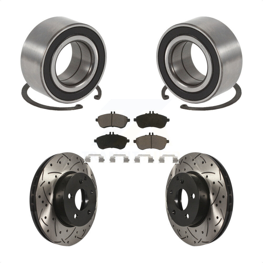 Transit Auto KBB-117738 Wheel Bearing for 2010-2012 Mercedes-Benz C250 - Front product image