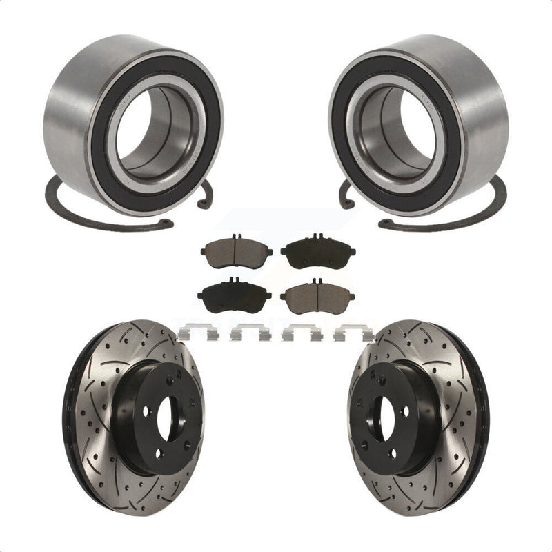 Transit Auto KBB-117738 Wheel Bearing for 2010-2012 Mercedes-Benz C250 - Front product image