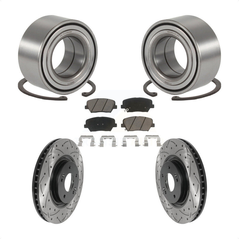Transit Auto KBB-117739 Wheel Bearing for 2012-2017 Hyundai Azera - Front product image