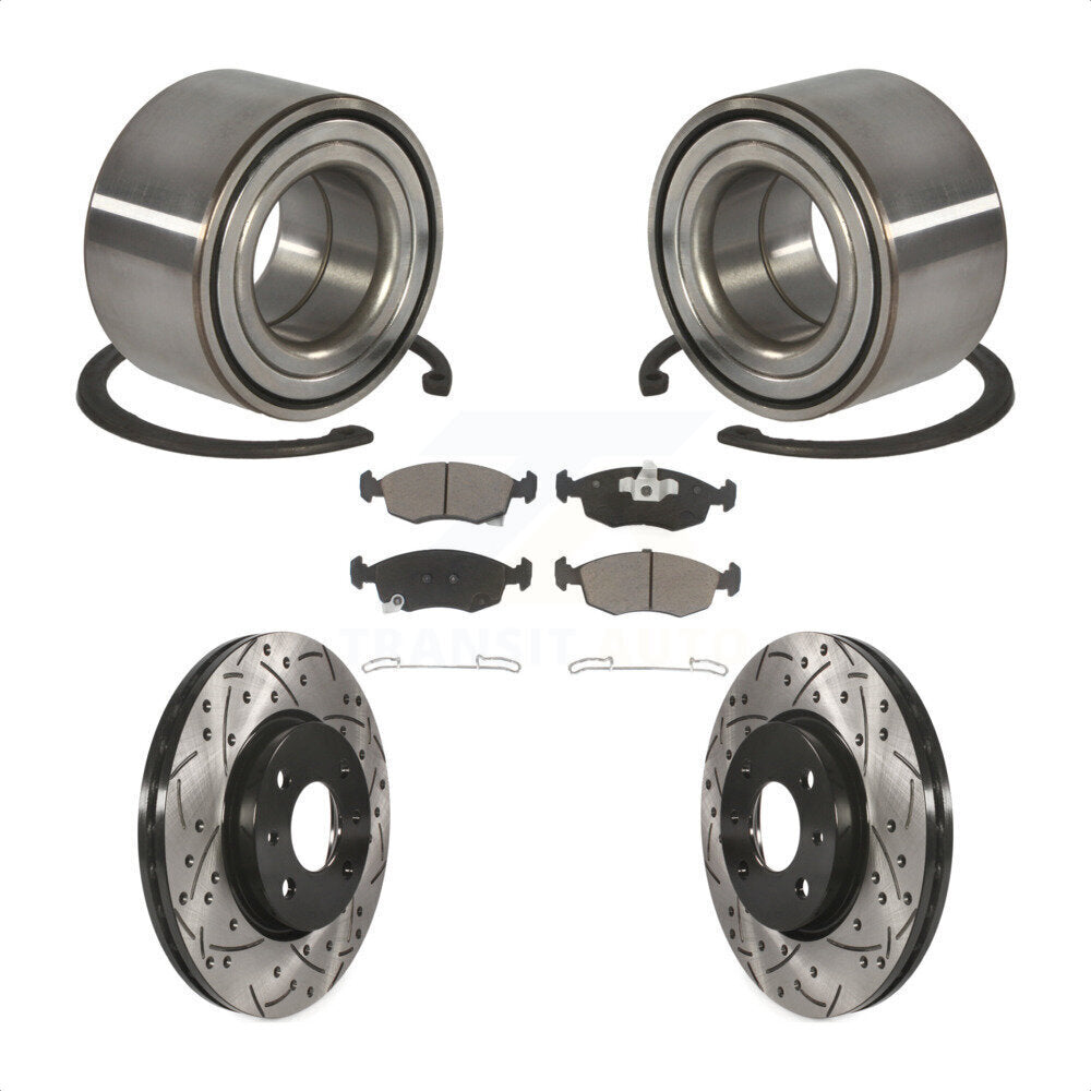 Transit Auto KBB-117747 Wheel Bearing for 2012-2017 Fiat 500 - Front product image