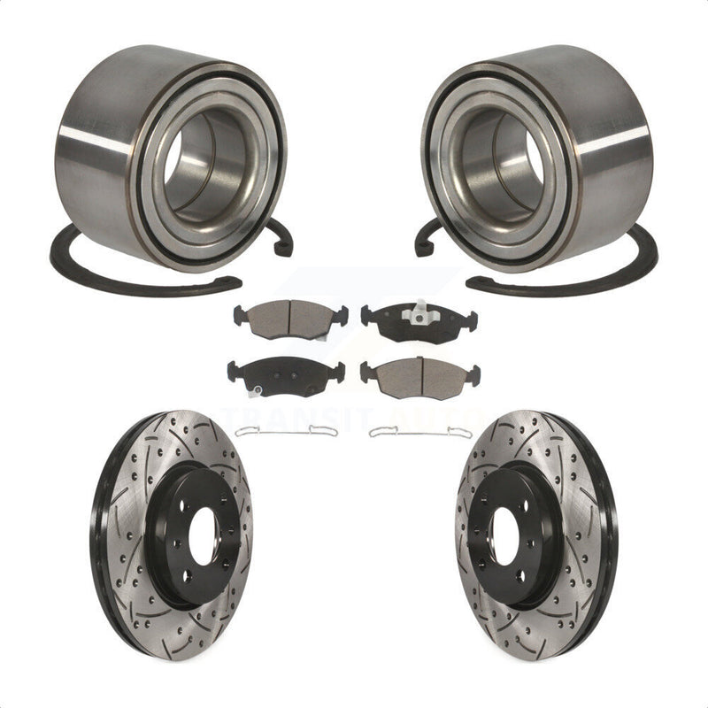 Transit Auto KBB-117747 Wheel Bearing for 2012-2017 Fiat 500 - Front product image