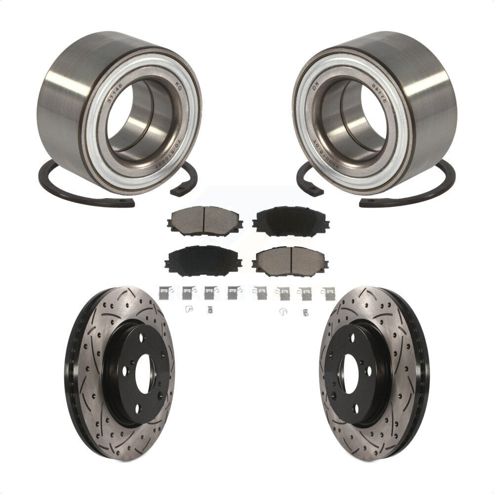 Transit Auto KBB-117752 Wheel Bearing for 2017-2018 Toyota Prius V - Front product image