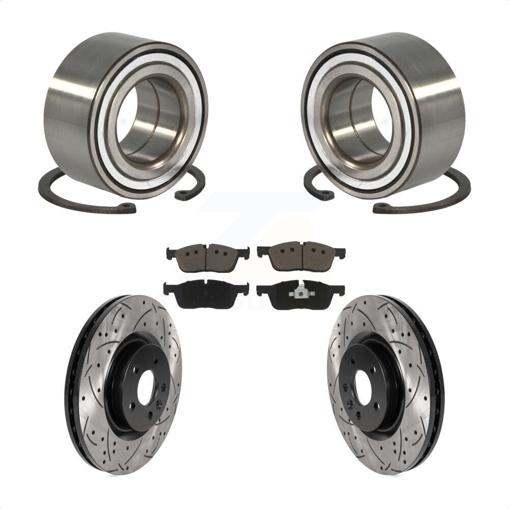 Transit Auto KBB-117753 Wheel Bearing for 2015-2019 Jaguar E-Pace, Land Rover Discovery Sport, Land Rover Range Rover Evoque - Front product image