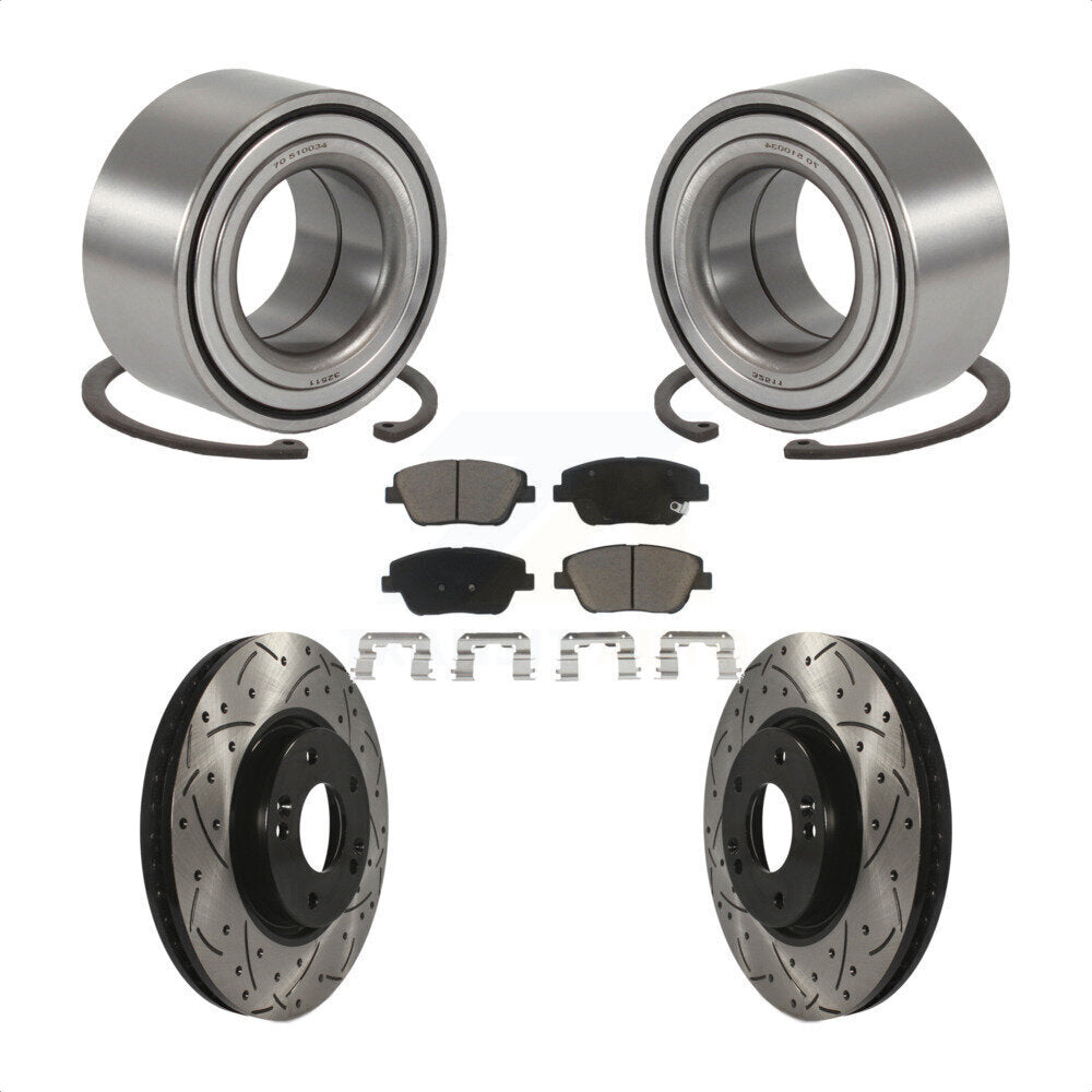 Transit Auto KBB-117756 Wheel Bearing for 2011-2015 Hyundai Sonata, Kia Optima - Front product image
