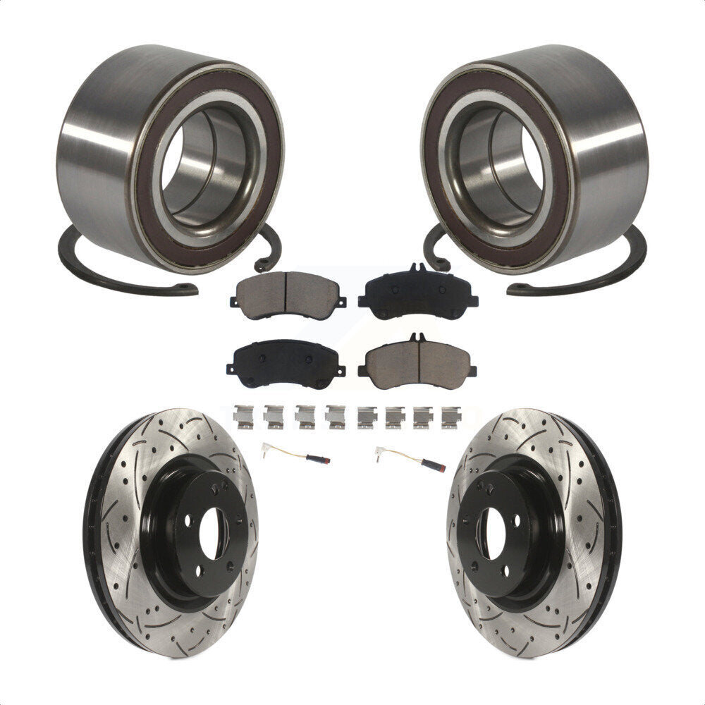 Transit Auto KBB-117759 Wheel Bearing for 2010-2015 Mercedes-Benz GLK250, Mercedes-Benz GLK350 - Front product image