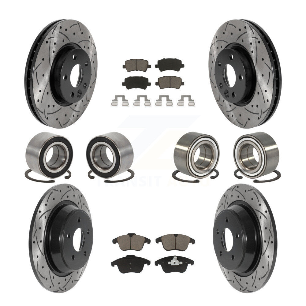 Transit Auto KBB-117770 Wheel Bearing for 2012-2015 Land Rover Range Rover Evoque - Front and Rear product image