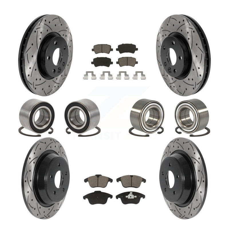 Transit Auto KBB-117770 Wheel Bearing for 2012-2015 Land Rover Range Rover Evoque - Front and Rear product image