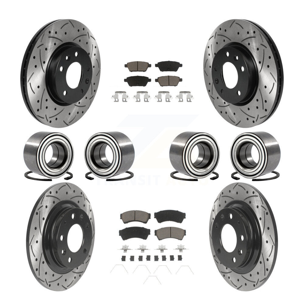 Transit Auto KBB-117772 Wheel Bearing for 2007-2012 Mercury Milan, Ford Fusion, Lincoln MKZ - Front and Rear product image