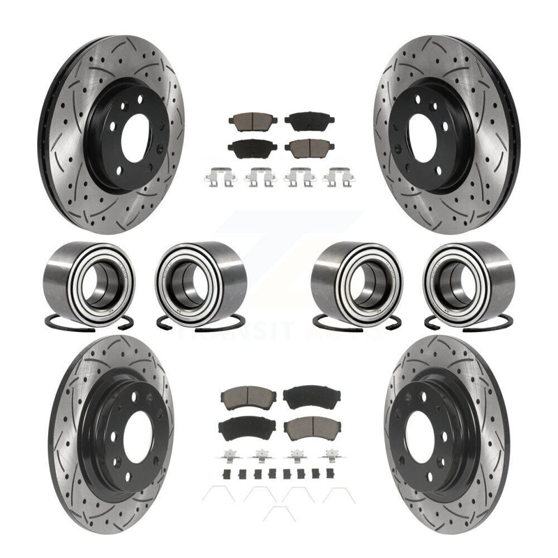 Transit Auto KBB-117772 Wheel Bearing for 2007-2012 Mercury Milan, Ford Fusion, Lincoln MKZ - Front and Rear product image