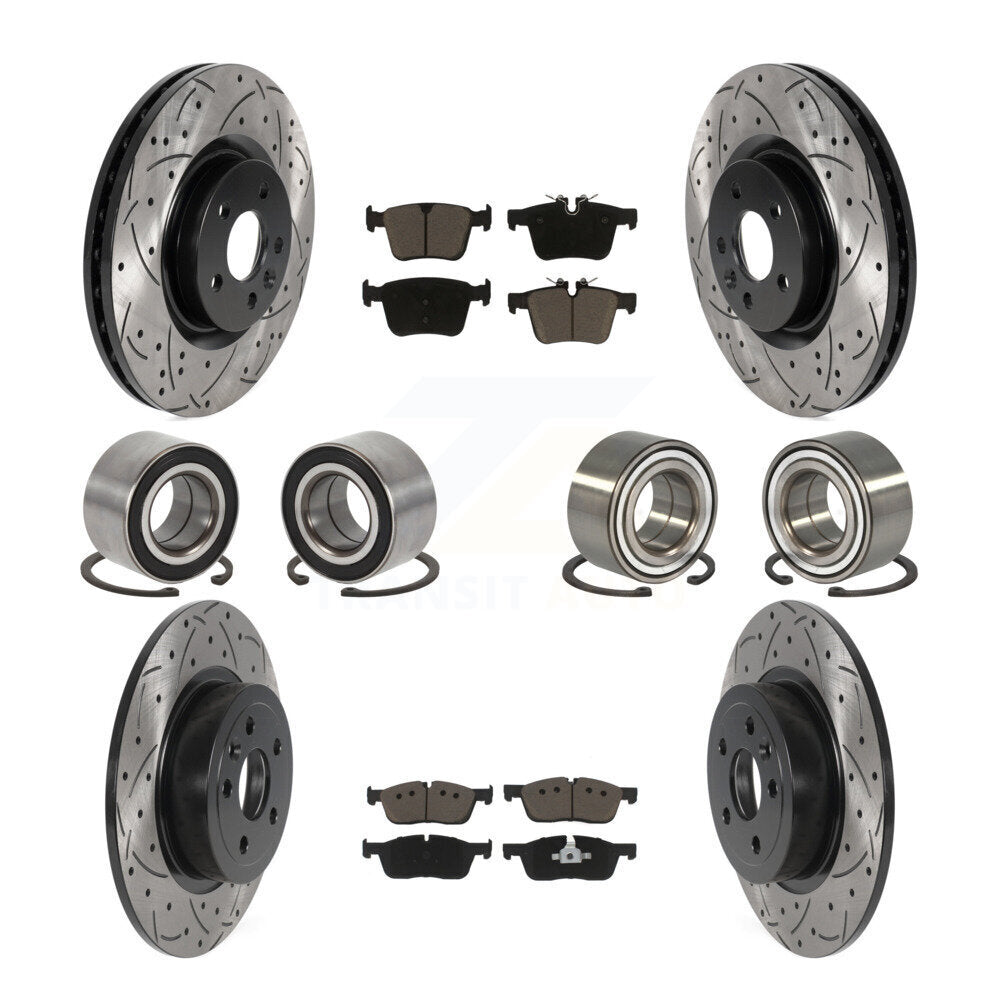 Transit Auto KBB-117782 Wheel Bearing for 2016-2018 Land Rover Range Rover Evoque - Front and Rear product image