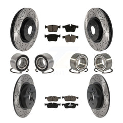 Transit Auto KBB-117782 Wheel Bearing for 2016-2018 Land Rover Range Rover Evoque - Front and Rear product image