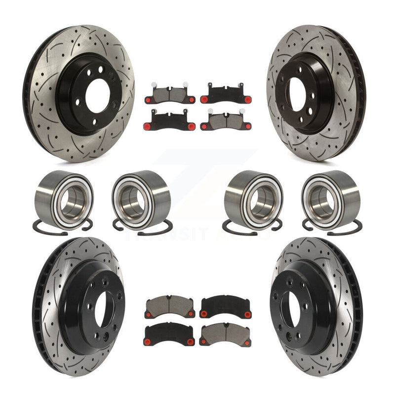 Transit Auto KBB-117788 Wheel Bearing for 2011-2012 Porsche Cayenne - Front and Rear product image