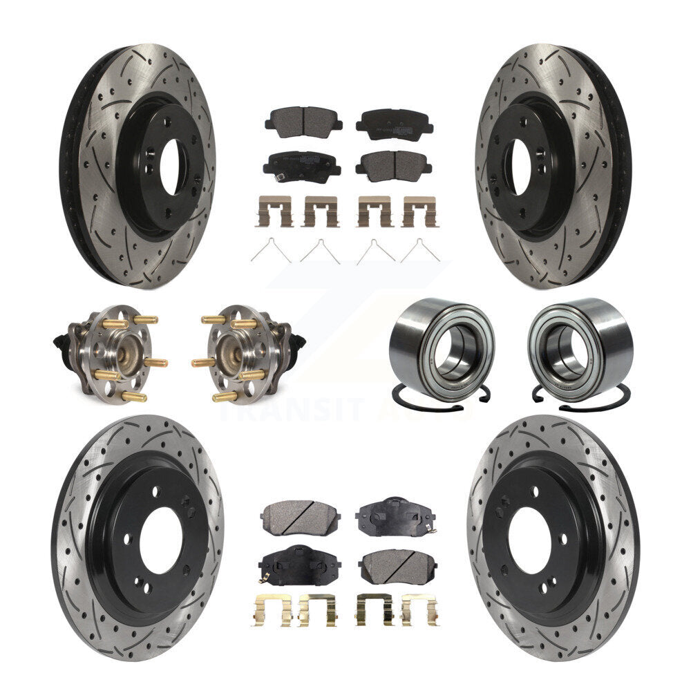 Transit Auto KBB-117790 Wheel Bearing for 2016 Kia Soul EV - Front and Rear product image