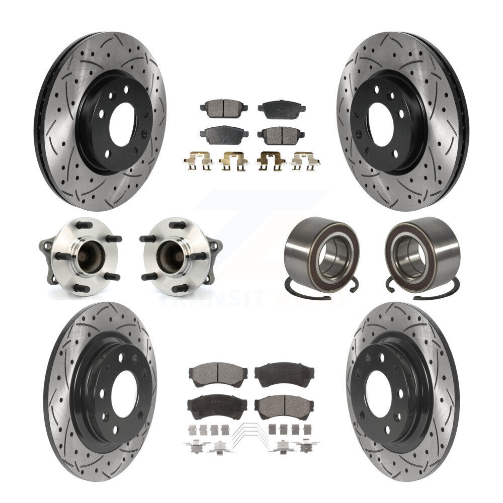 Transit Auto KBB-117792 Wheel Bearing for 2009-2013 Mazda 6 - Front and Rear product image