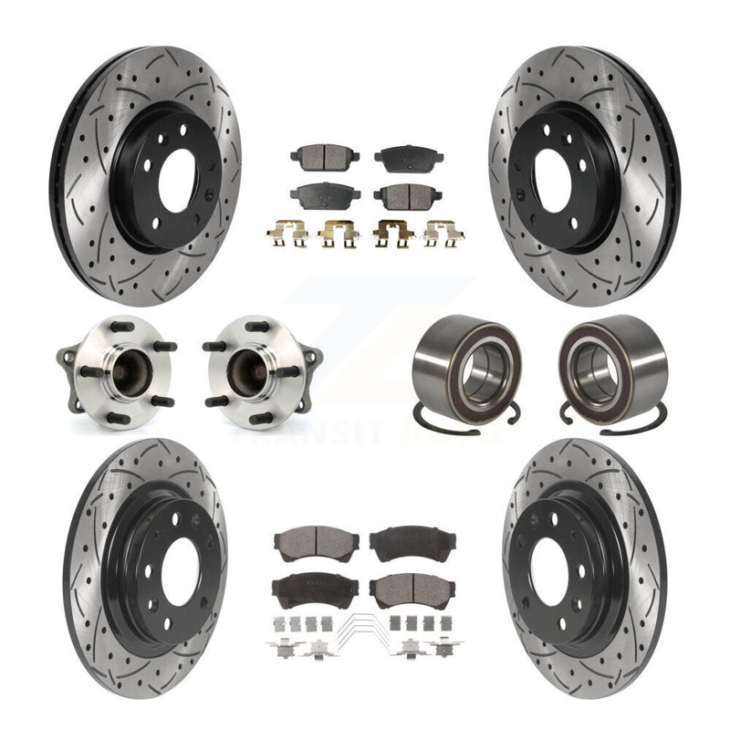 Transit Auto KBB-117792 Wheel Bearing for 2009-2013 Mazda 6 - Front and Rear product image