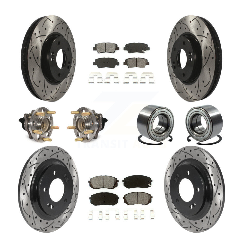 Transit Auto KBB-117800 Wheel Bearing for 2015-2016 Kia Soul EV - Front and Rear product image