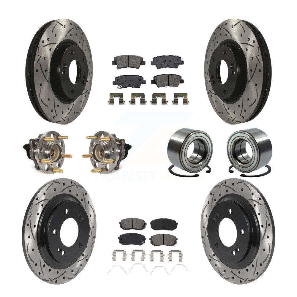Transit Auto KBB-117801 Wheel Bearing for 2017-2019 Kia Soul EV - Front and Rear product image