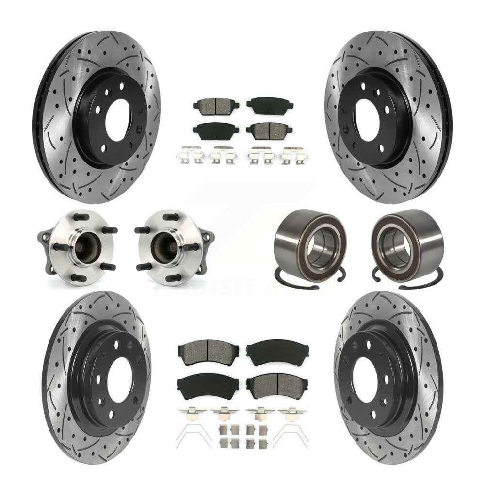 Transit Auto KBB-117802 Wheel Bearing for 2009-2013 Mazda 6 - Front and Rear product image