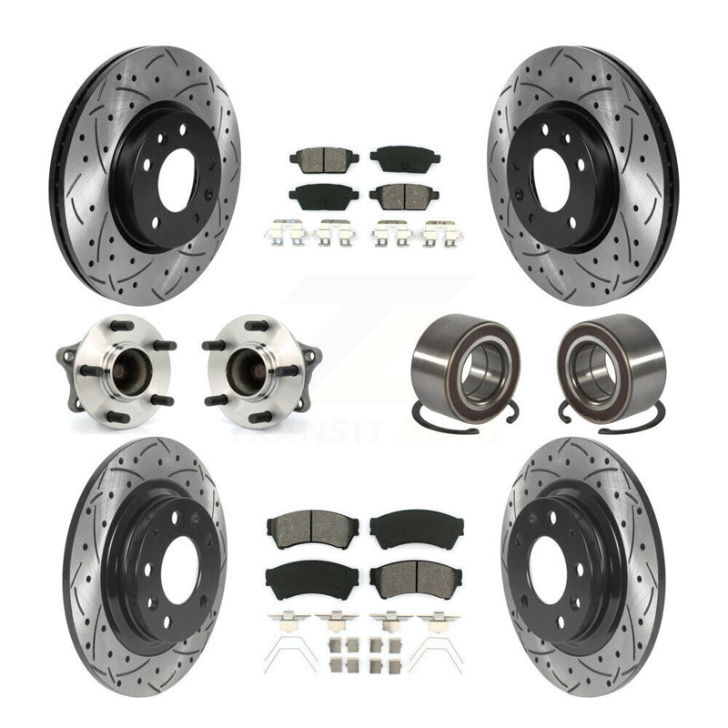 Transit Auto KBB-117802 Wheel Bearing for 2009-2013 Mazda 6 - Front and Rear product image