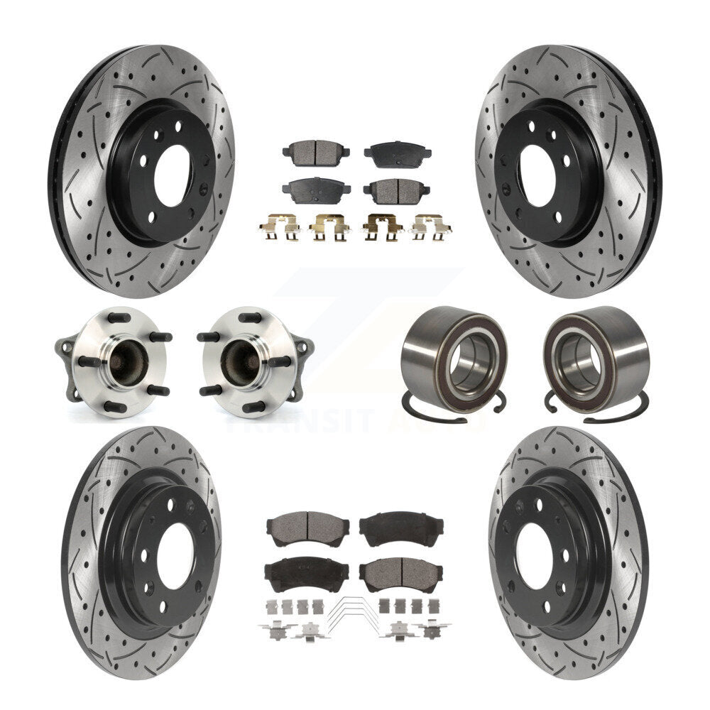 Transit Auto KBB-117808 Wheel Bearing for 2009-2013 Mazda 6 - Front and Rear product image