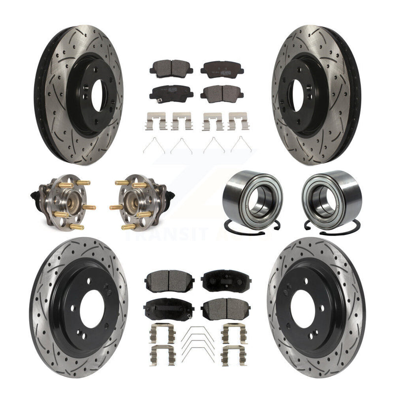 Transit Auto KBB-117809 Wheel Bearing for 2017-2019 Kia Soul EV - Front and Rear product image