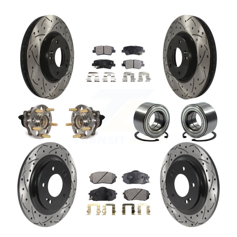 Transit Auto KBB-117810 Wheel Bearing for 2015-2016 Kia Soul EV - Front and Rear product image