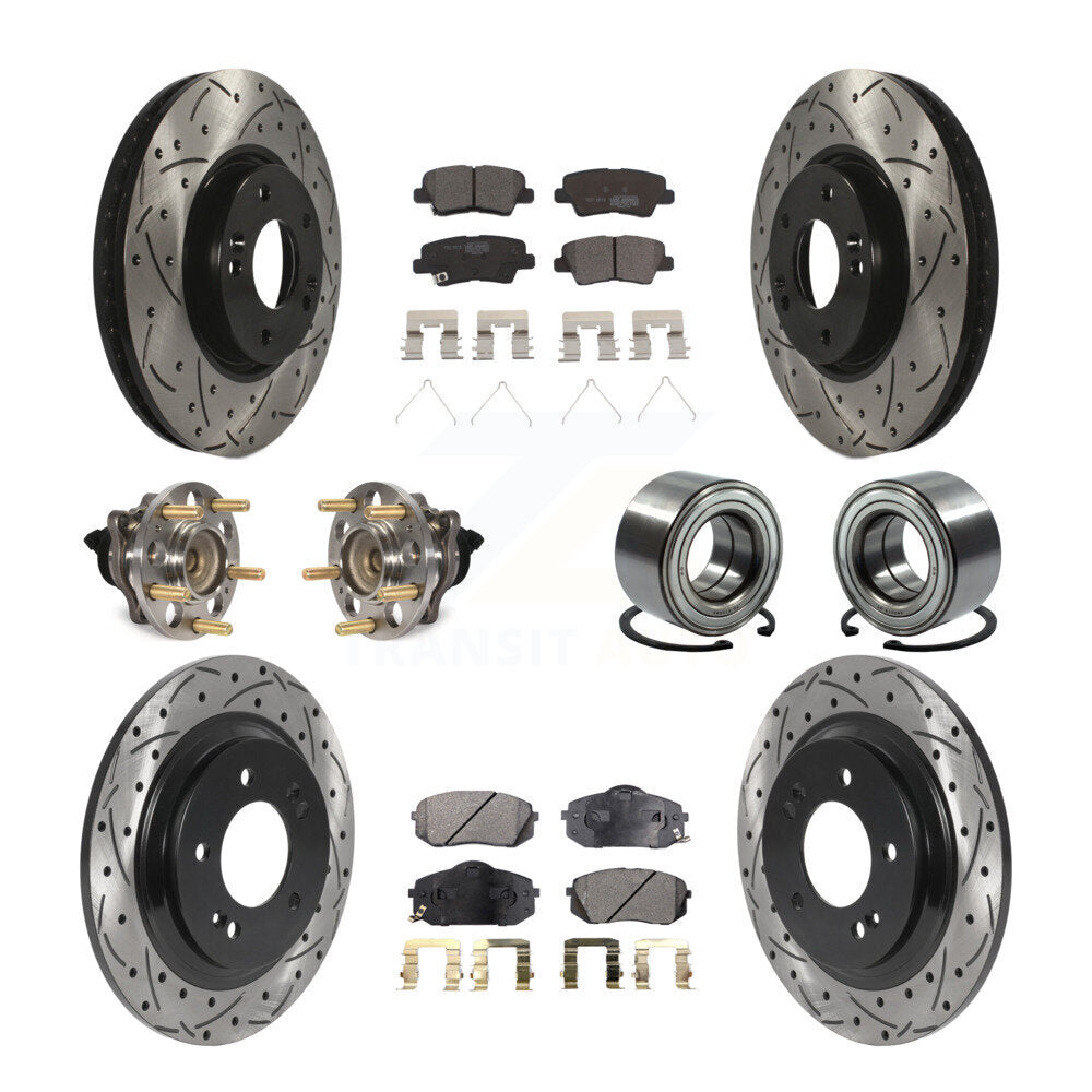 Transit Auto KBB-117811 Wheel Bearing for 2016 Kia Soul EV - Front and Rear product image