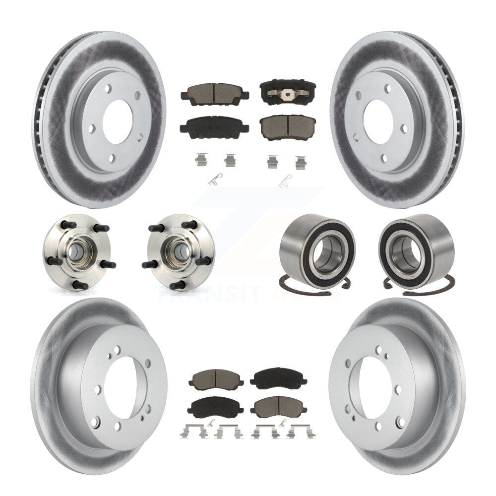 Transit Auto KBB-117820 Wheel Bearing for 2004-2006 Mitsubishi Lancer - Front and Rear product image