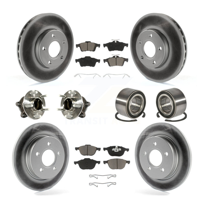 Transit Auto KBB-117836 Wheel Bearing for 2012-2018 Ford Focus - Front and Rear product image